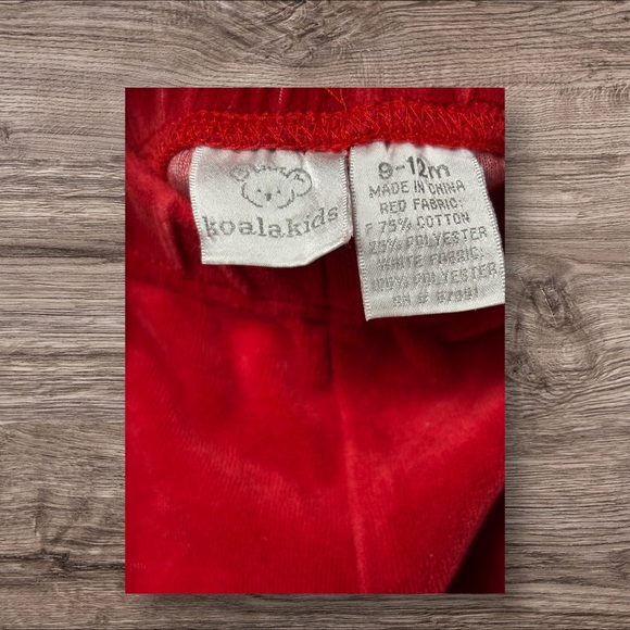 Koala Kids 9-12mo Baby Santa Outfit. Exclt cndtn. Ofrs wlcm. 15% off w2+ bndle. - Picture 7 of 8
